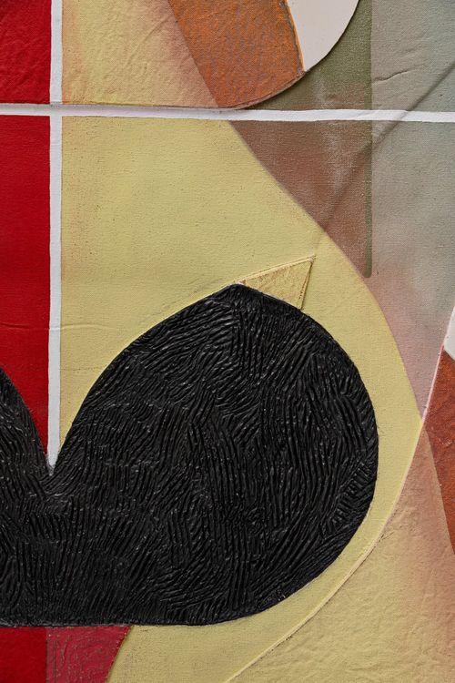 Installation view, Erin Morrison: The Pleated Saeculum, Oolong Gallery · 2025 (13)