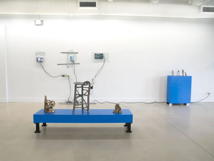 Installation view, Jillian Mayer: Placeholder Future, David Castillo, Miami, 2026