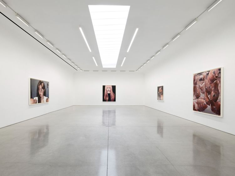 Installation view, Persona Works, David Kordansky Gallery