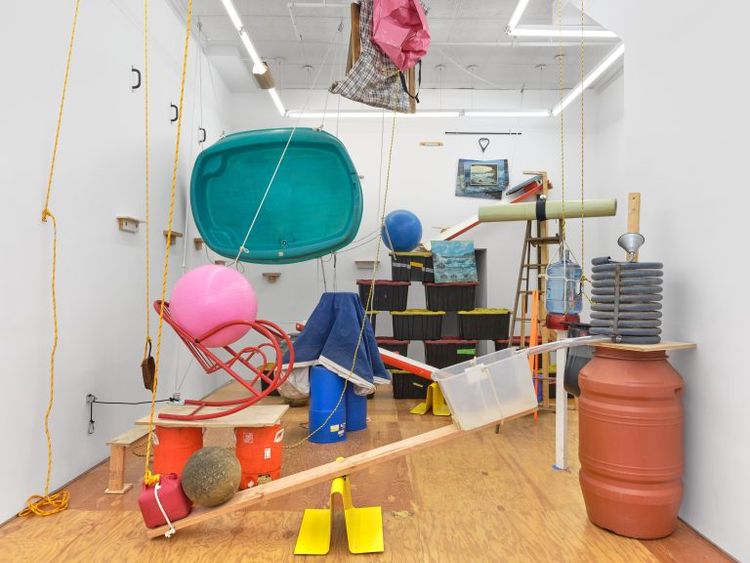 Installation view, Albert's Paintings, Rachel's Dress, Margot Samel · 2026 (9)