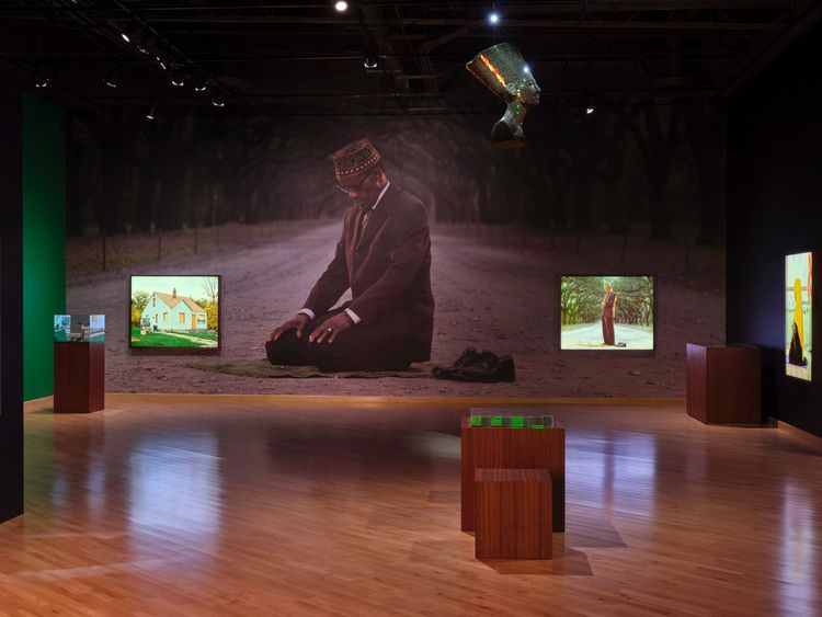 Installation view, X, California African American Museum · 2025 (6)