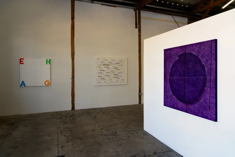 Installation view, Visual and Verbal Cognition, Wonzimer