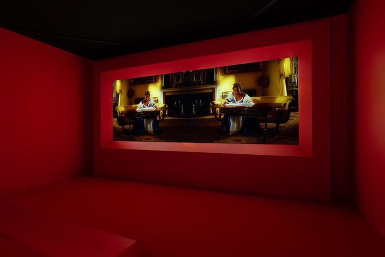 Installation view, Isaac Julien: Vagabondia, The Bass, Miami Beach, 2025. Photo: Zaire Aranguren