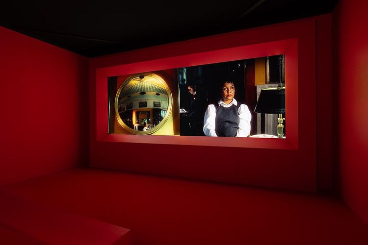 Installation view, Isaac Julien: Vagabondia, The Bass, Miami Beach, 2025. Photo: Zaire Aranguren