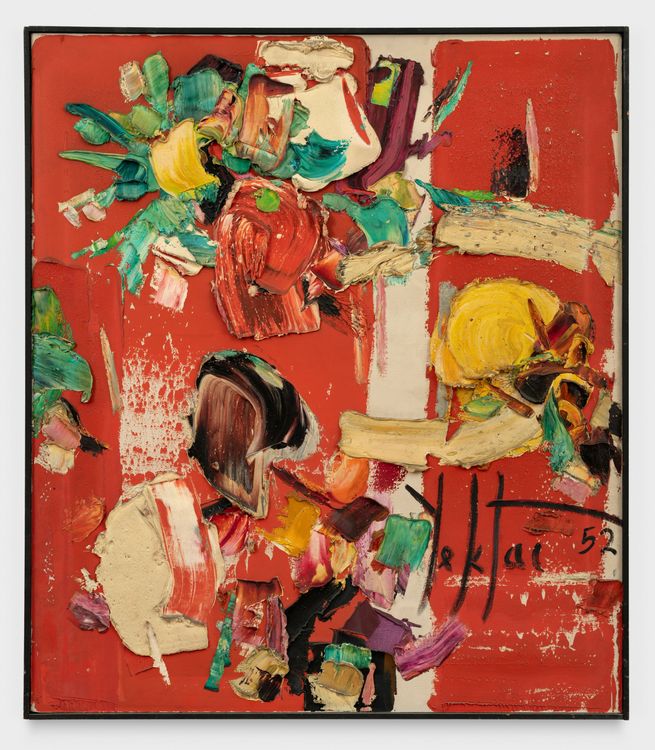 Manoucher Yektai, Untitled, 1952, oil on canvas. Courtesy of the Manoucher Yektai Estate