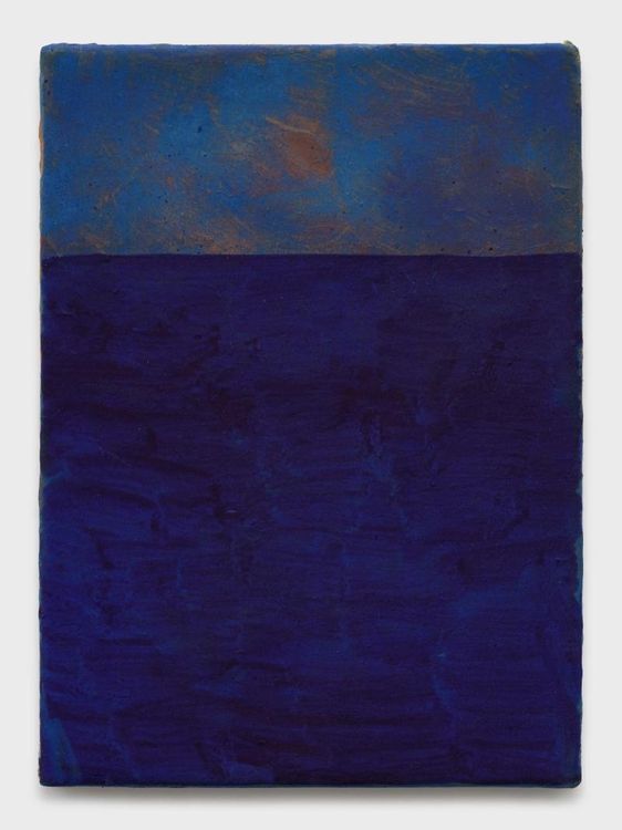 Christine Safa, Horizon bleu indigo, 2026