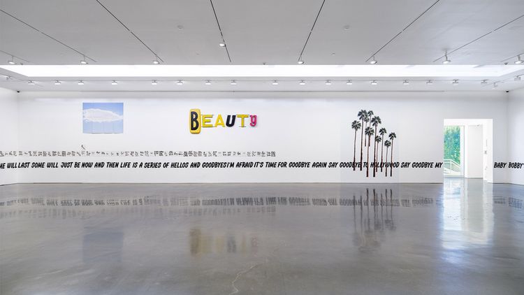 Installation view, Curtains, Regen Projects · 2026 (1)