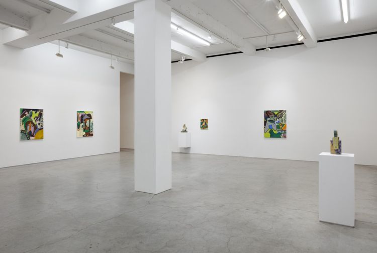 Installation view, Magalie Guérin: a hand a hand, Sikkema Malloy Jenkins, New York, 2026