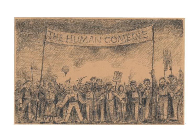 Installation view, The Human Comedie, Not There · 2026 (16)