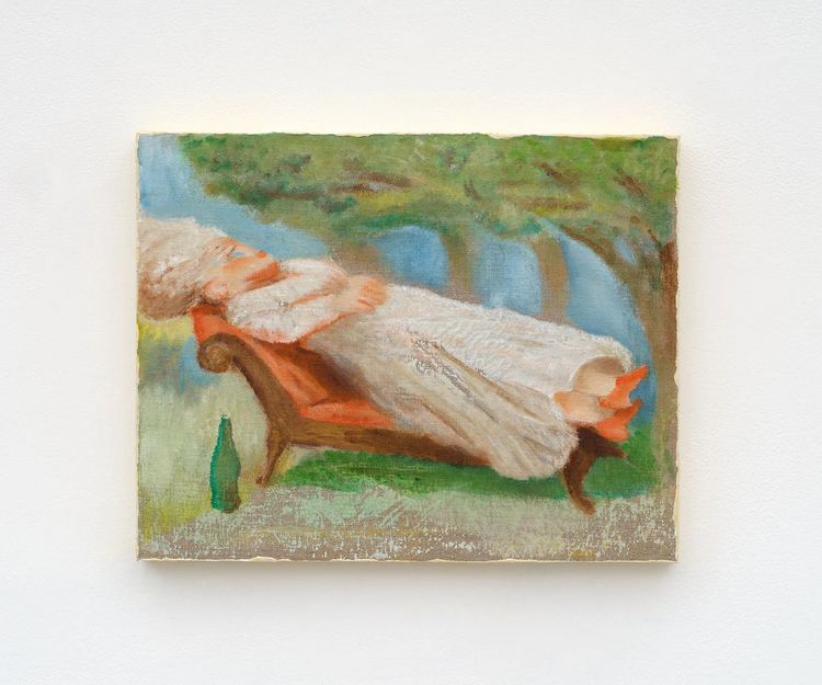 Falon Stutzman, Melancholia #1, 2026. Oil on canvas and board 11 x 14 in 27.9 x 35.6 cm