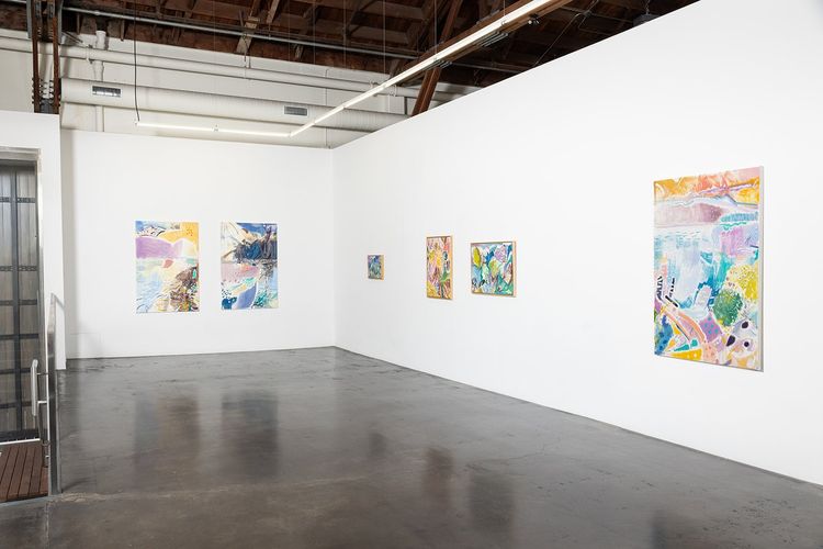 Installation view, William Roper-Curzon: Reflections of Mani, CULT Aimee Friberg, San Francisco, 2026