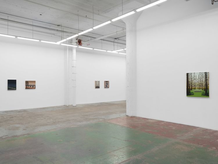 Installation view, GOD'S EYE VIEW, Nicodim, Los Angeles · 2025 (2)