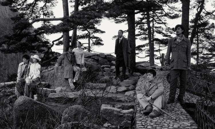 Installation view, Seven Intellectuals in a Bamboo Forest, Asia Society