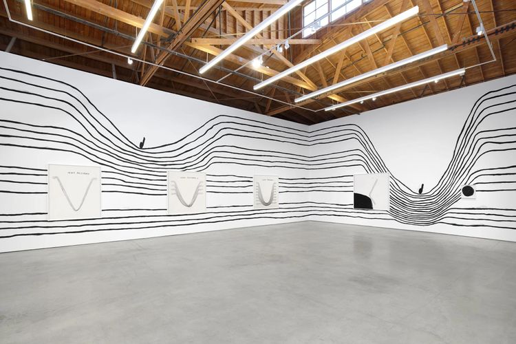 Installation view, American Sigh Language, François Ghebaly · 2025 (13)