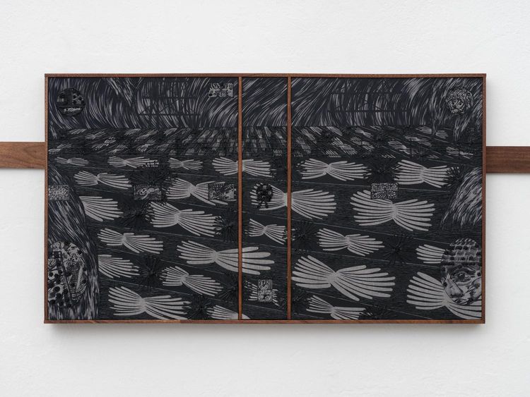 Installation view, All Chaff, 12.26 · 2025 (12)