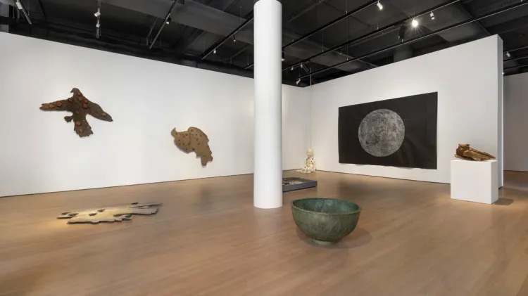 Installation view, The Moon Watches the Earth, 125 Newbury · 2025 (2)