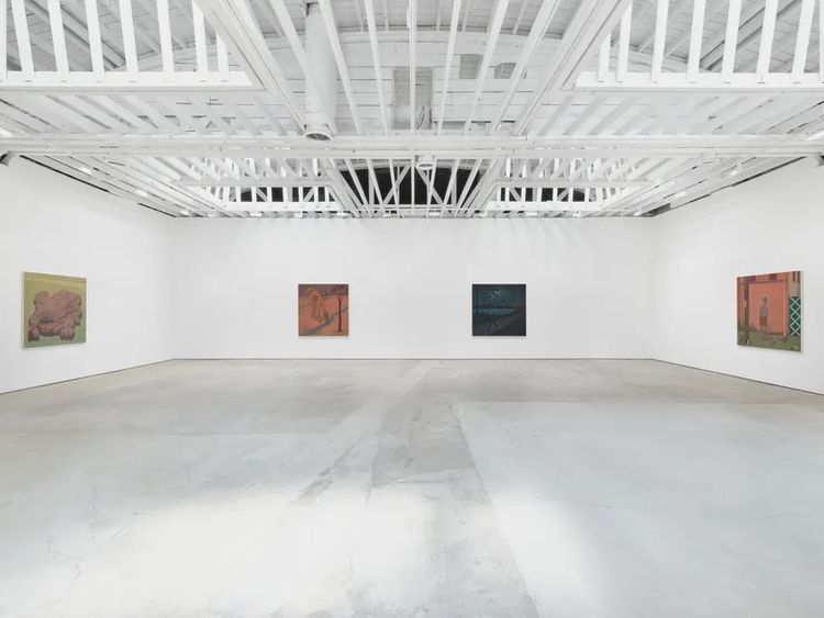 Installation view, Lay of the Land, Sebastian Gladstone, Los Angeles · 2026 (1)