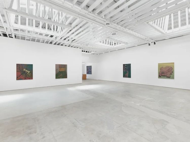Installation view, Lay of the Land, Sebastian Gladstone, Los Angeles · 2026 (2)