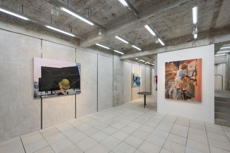 Installation view, Dwelling in Mirrors, Kiang Malingue · 2026 (4)