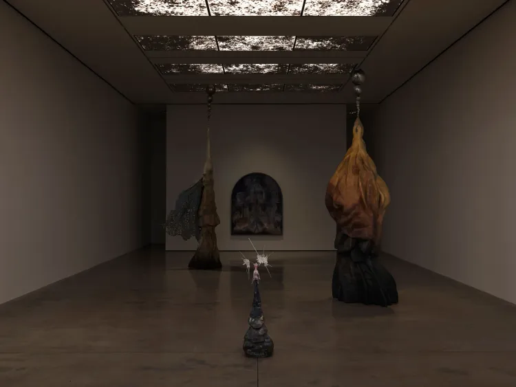 Installation view, scintille, White Cube · 2026 (6)