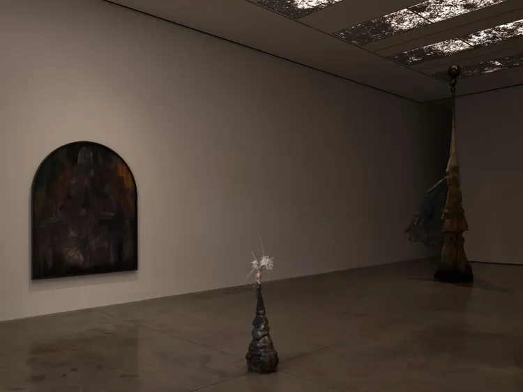 Installation view, scintille, White Cube · 2026 (4)