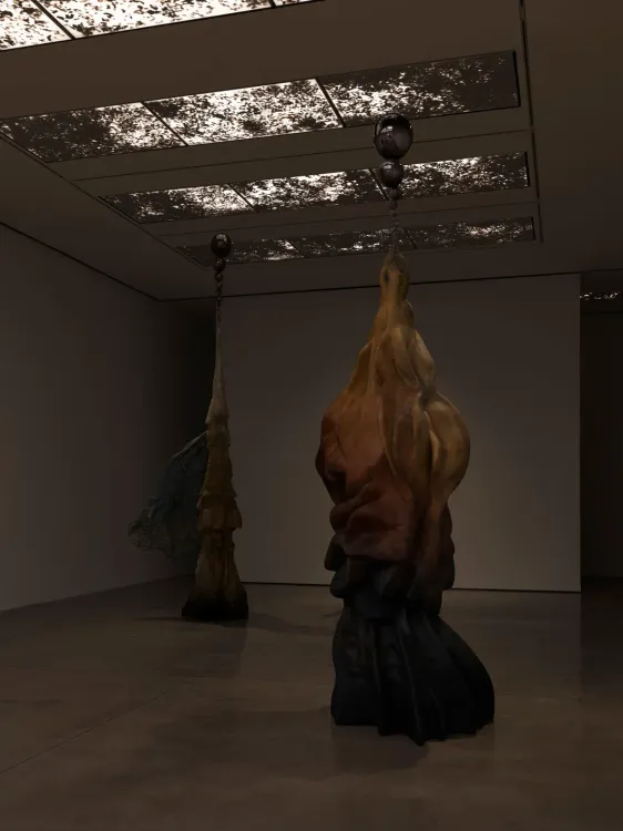 Installation view, scintille, White Cube · 2026 (2)