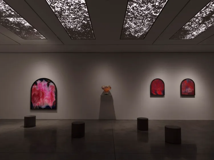Installation view, scintille, White Cube · 2026 (5)