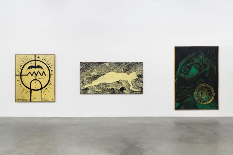 Installation view, SEX POLITICS RELIGION, Parker Gallery · 2026 (3)