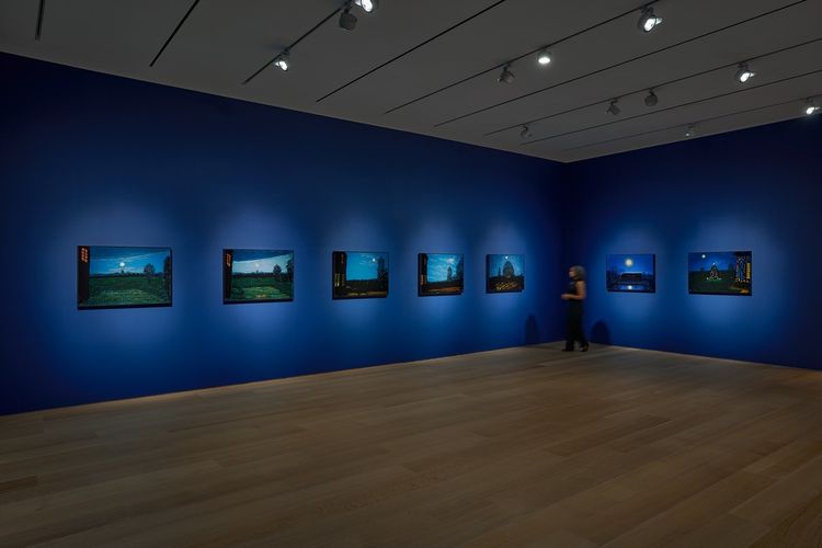 Installation view, The Moon Room, Pace · 2026 (2)