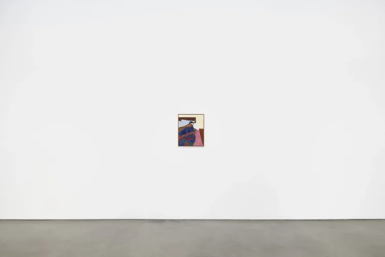 Installation view, Pillow Paintings, François Ghebaly · 2026 (1)