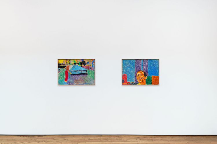 Installation view, The Rooftop Paintings at 255 Bowery, Parker Gallery · 2026 (6)