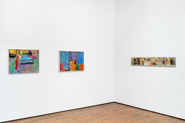 Installation view, The Rooftop Paintings at 255 Bowery, Parker Gallery · 2026 (5)