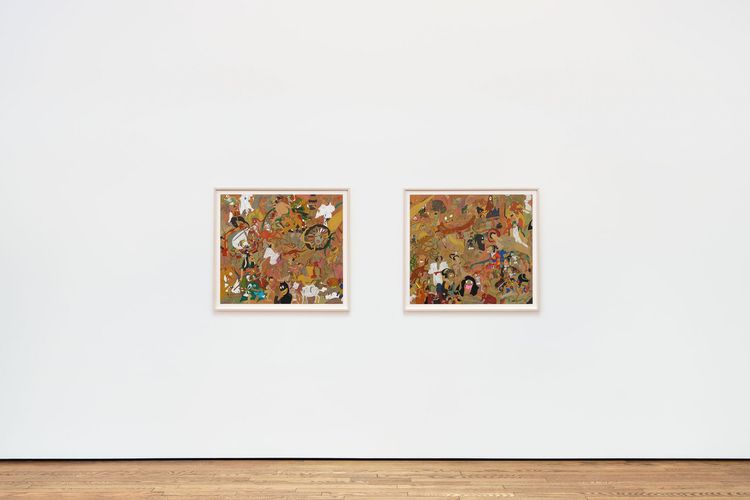 Installation view, Yuichiro Ukai, Parker Gallery