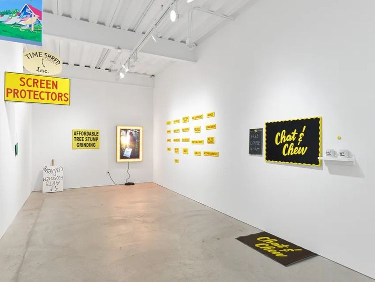 Installation view, New & Recent Signs!, Casemore Gallery · 2026 (4)