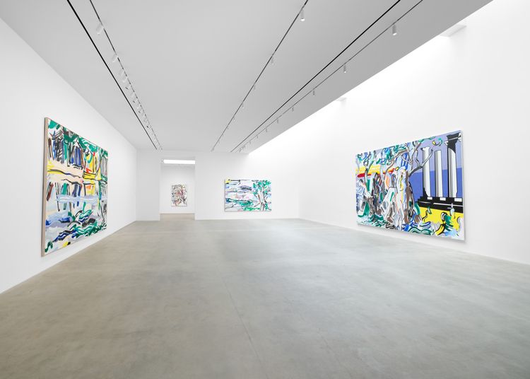 Installation view, Painting with Scattered Brushstrokes, Gagosian, 541 W 24th Street · 2026 (4)