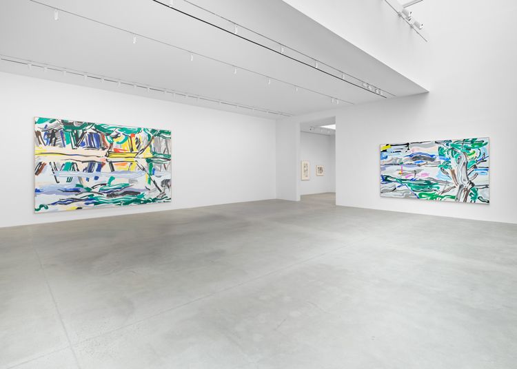 Installation view, Painting with Scattered Brushstrokes, Gagosian, 541 W 24th Street · 2026 (6)