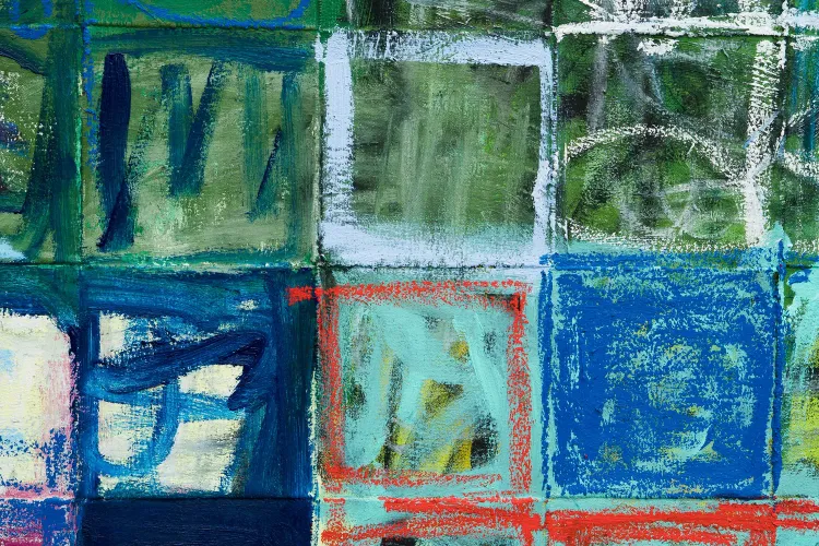 Installation view, New Paintings, O-Town House