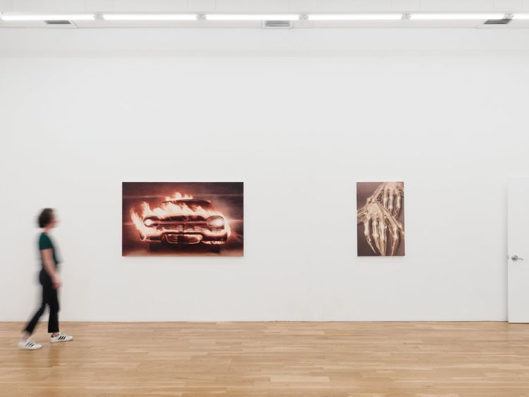 Installation view, Tomas Harker: Endless Romance Forever, Nicodim, New York, 2026