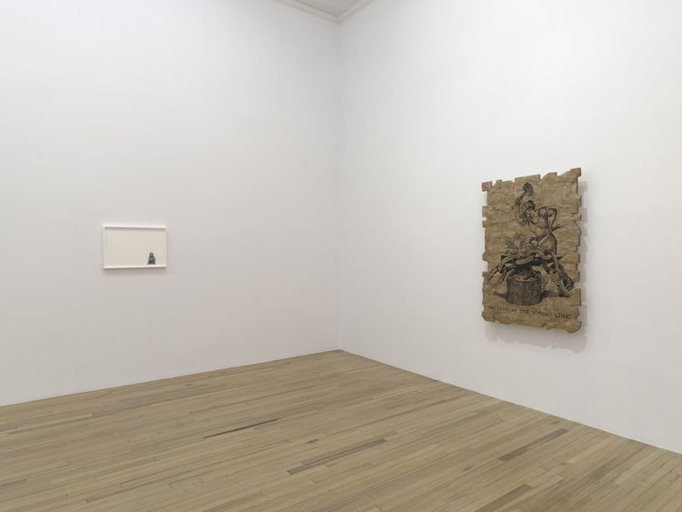 Installation view, Andrea Bowers: Democracy Needs Our Courage, Andrew Kreps Gallery, New York, 2026. Photo: Elisabeth Bernstein