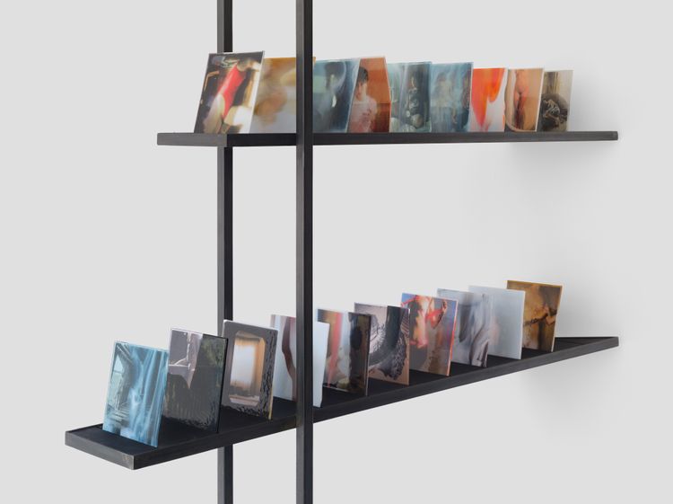 Installation view, My image is a lens, Island Gallery