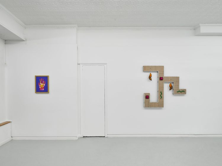 Installation view, Fire Island Sun, Mrs. · 2026 (1)