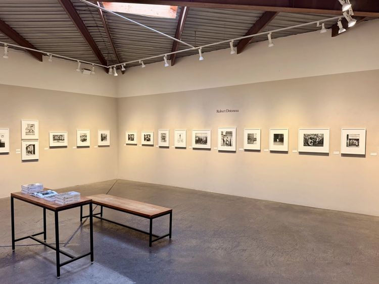 Installation view, A Human Pace: Robert Doisneau | Paolo Ventura, Peter Fetterman Gallery, Santa Monica, 2026