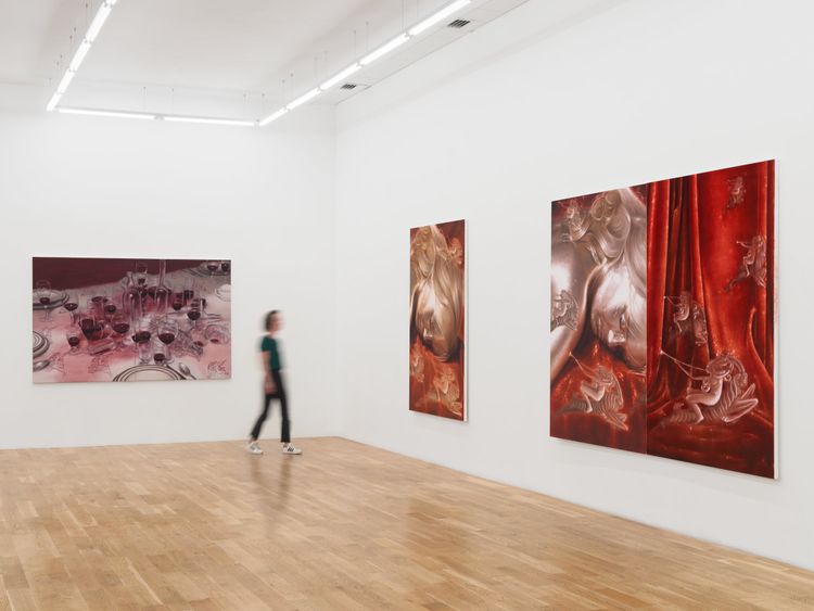 Installation view, Tomas Harker: Endless Romance Forever, Nicodim, New York, 2026