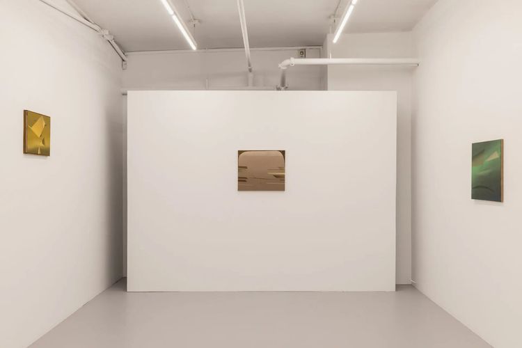 Installation view, Absolute ceiling, Instituto de Visión