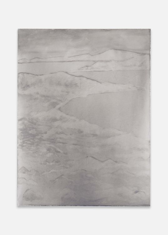 Silke Otto-Knapp, Tilting, 2016, Watercolor on canvas, 31 1/2 x 23 5/8 x 1 inches (80 x 60 x 2.5 cm)