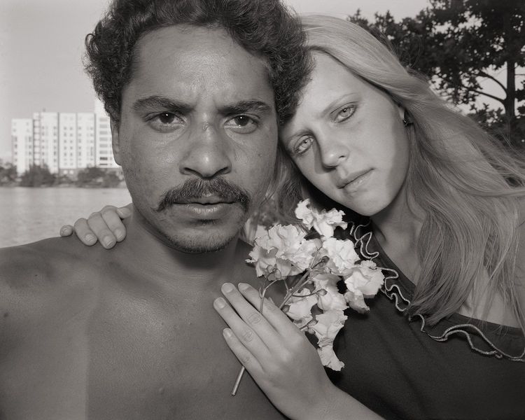 Stephen DiRado, Bell Pond: Freddy and Teri, 1983 (printed 1984), gelatin silver print