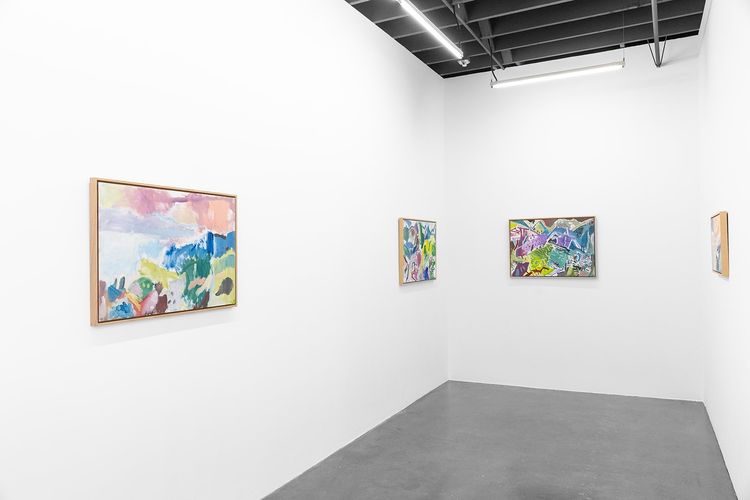 Installation view, William Roper-Curzon: Reflections of Mani, CULT Aimee Friberg, San Francisco, 2026
