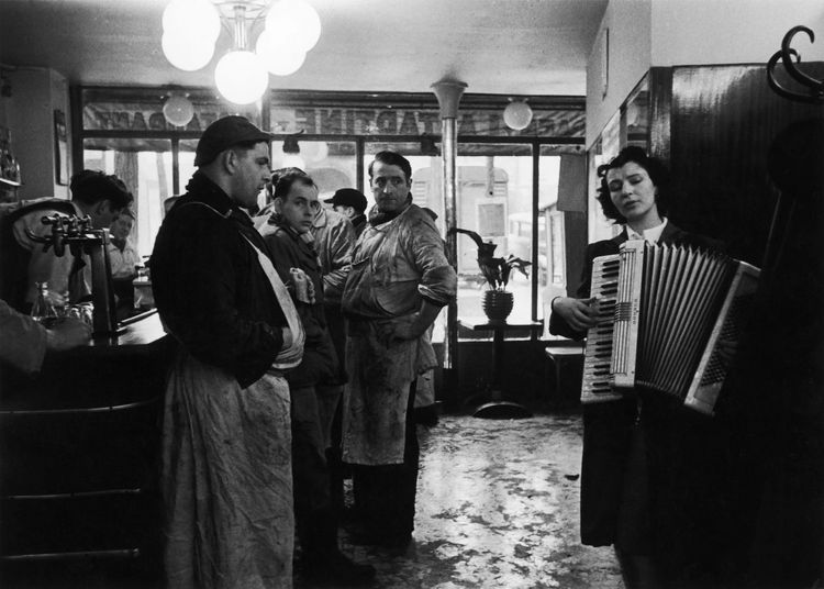 Robert Doisneau, Les Bouchers Melomanes, 1953