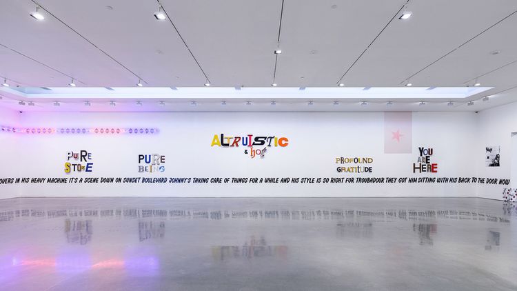 Installation view, Curtains, Regen Projects · 2026 (4)