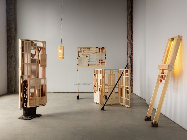 Installation view, 42, THE BLANC
